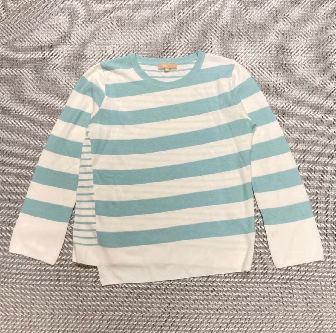 (95)빈폴 민트 스트라이프 니트티 상품이미지1