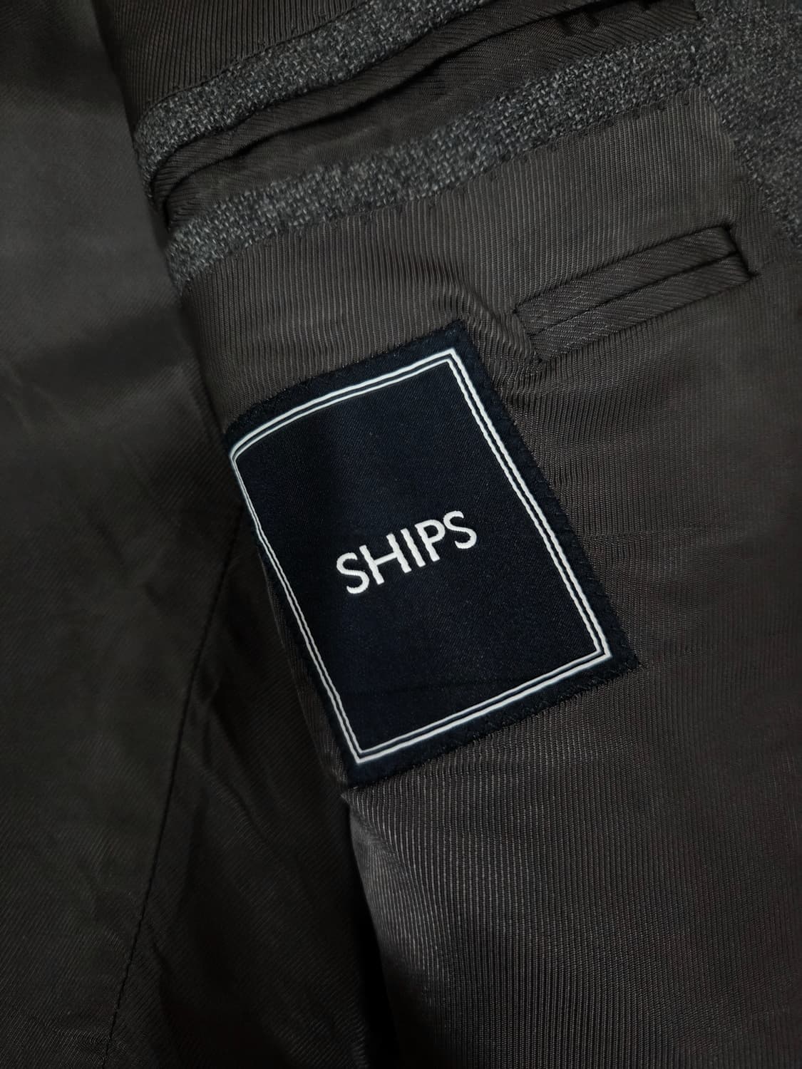 쉽스 재팬 레다 패브릭 쓰리 버튼 블레이져 상품이미지9