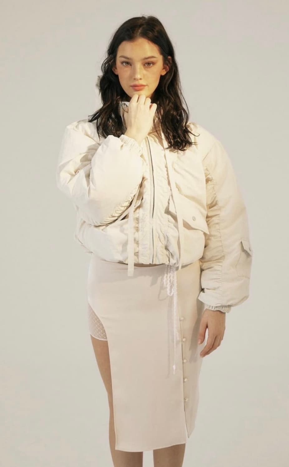 threetimes 쓰리타임즈 - Pooky down jacket (IV 상품이미지2