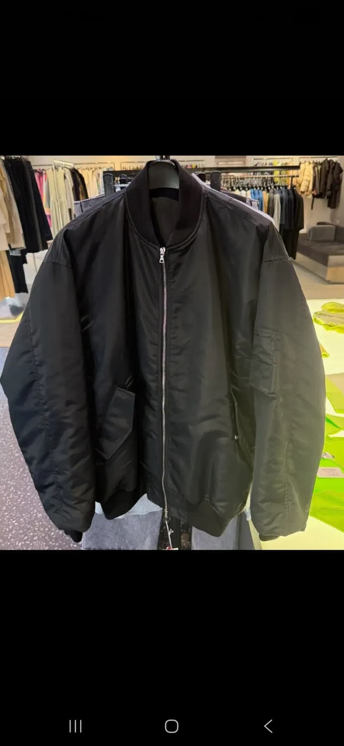ssstein oversized flight jacket black  S 상품이미지1