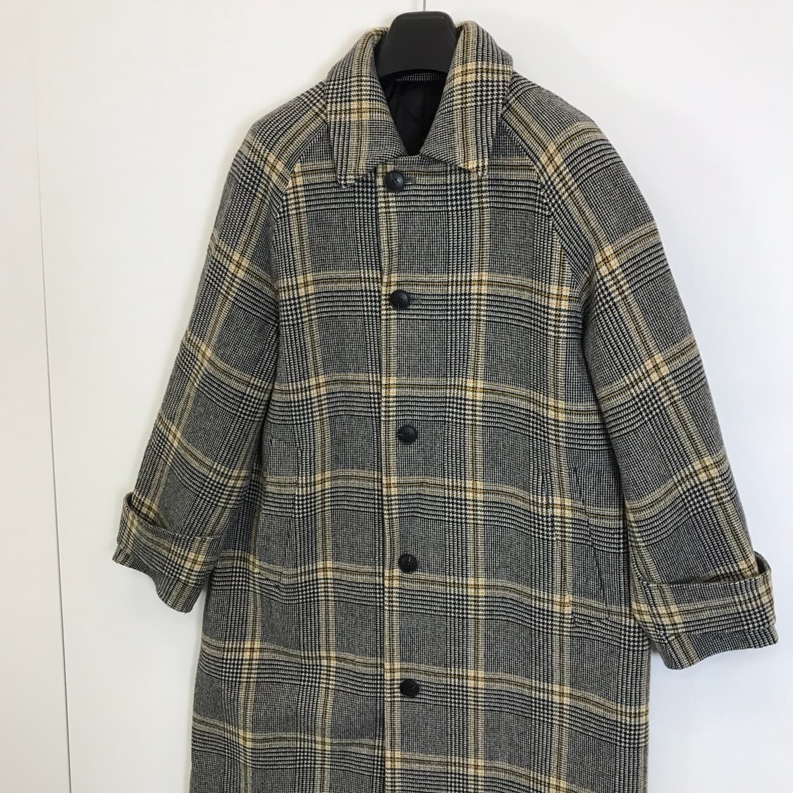 TNGT 하운드투스 체크 발마칸코트 [100사이즈] 상품이미지2