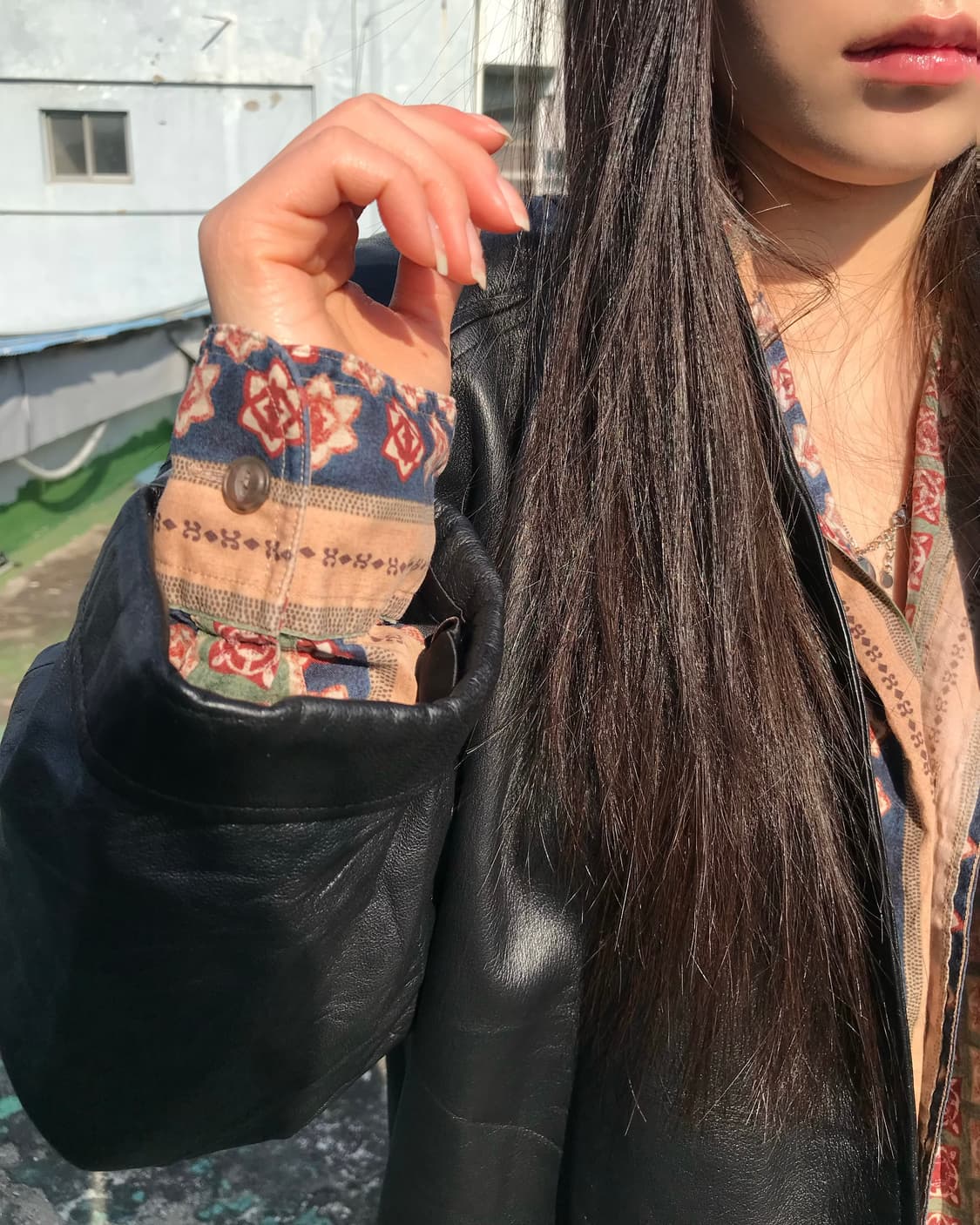 빈티지 양가죽 자켓  상품이미지3