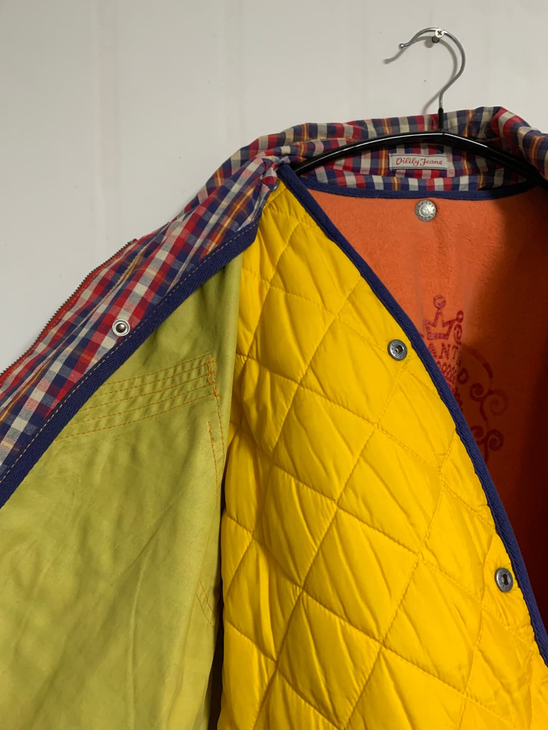 OILILY 체크패턴 패딩 점퍼 상품이미지6