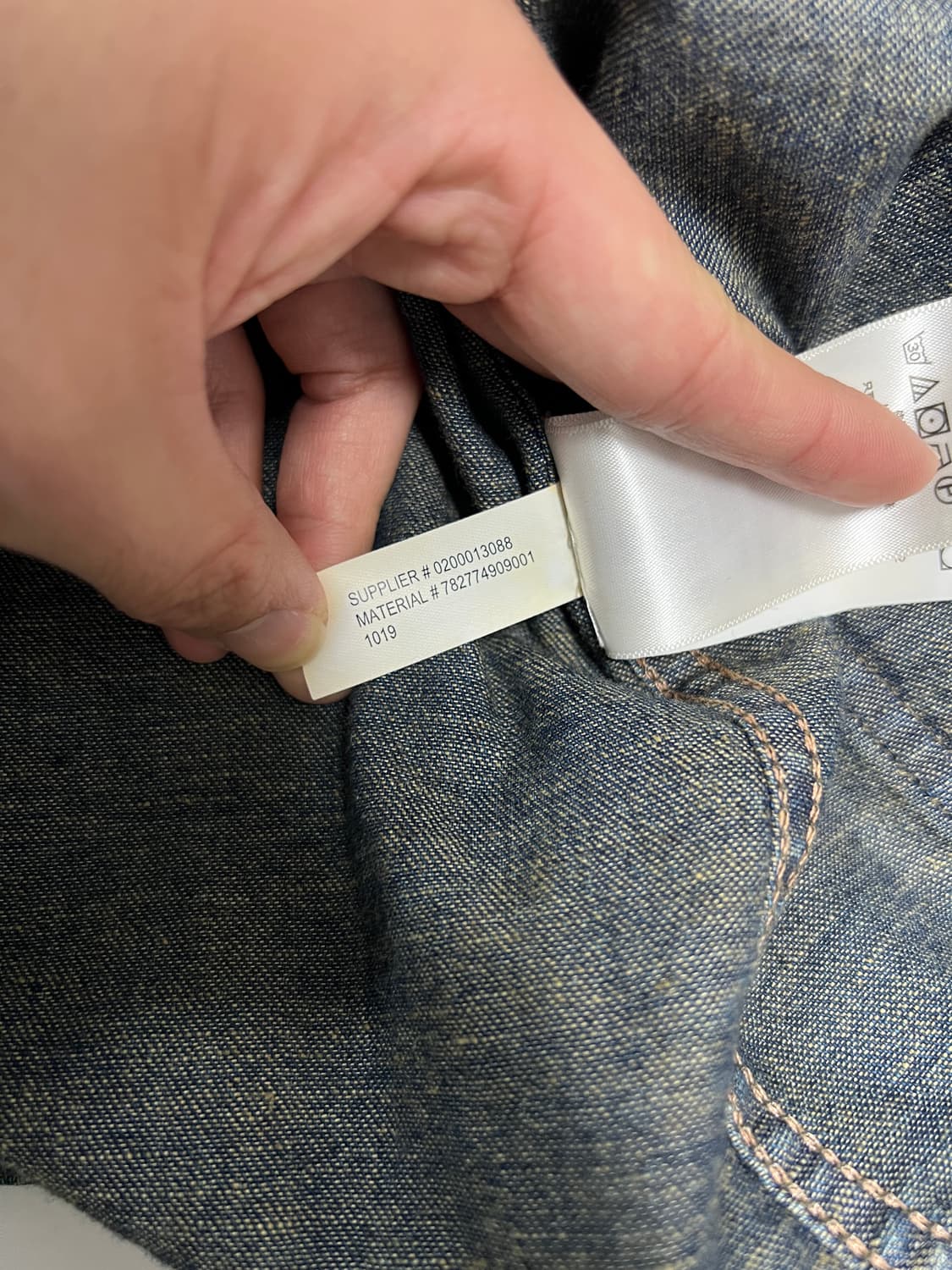 택포45) RRL 더블알엘 셀비지 데님 엔지니어 자켓 S 하트빌 워시 상품이미지7