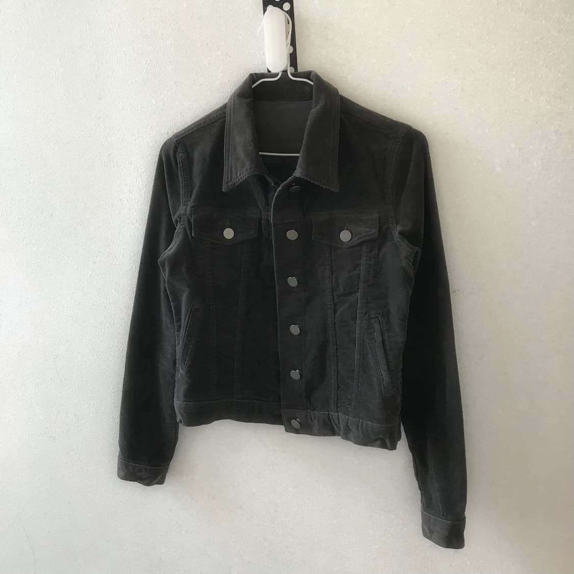 vintage black denim jacket 상품이미지2