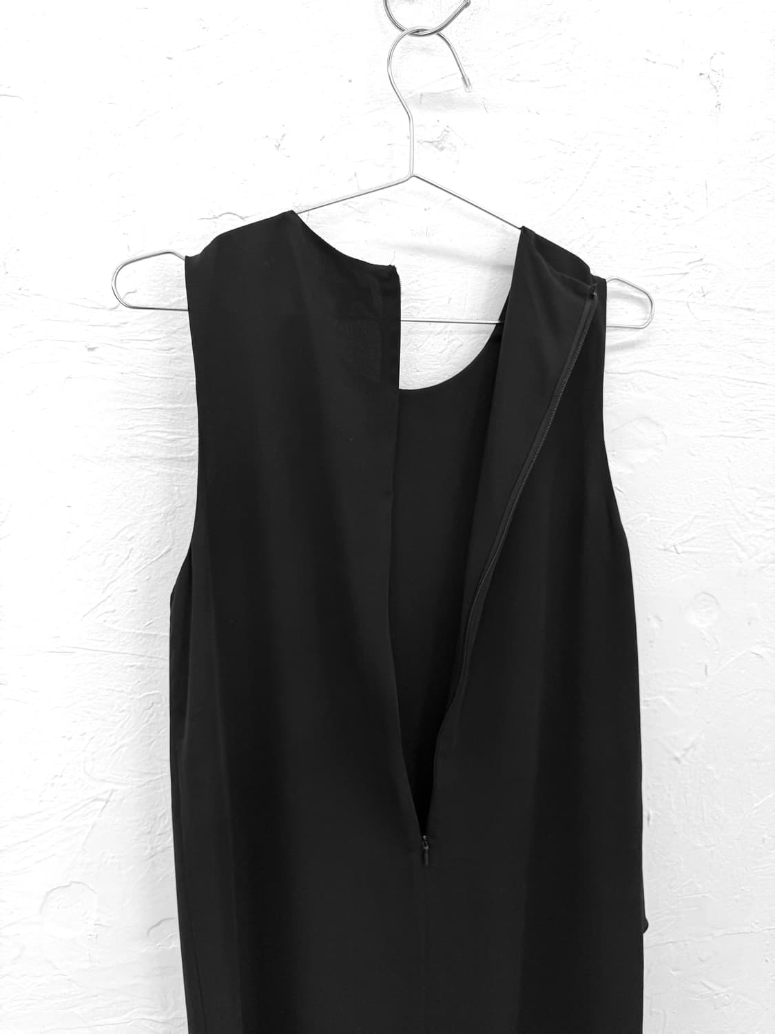 theory 사선 레이어드 실크 원피스 상품이미지4