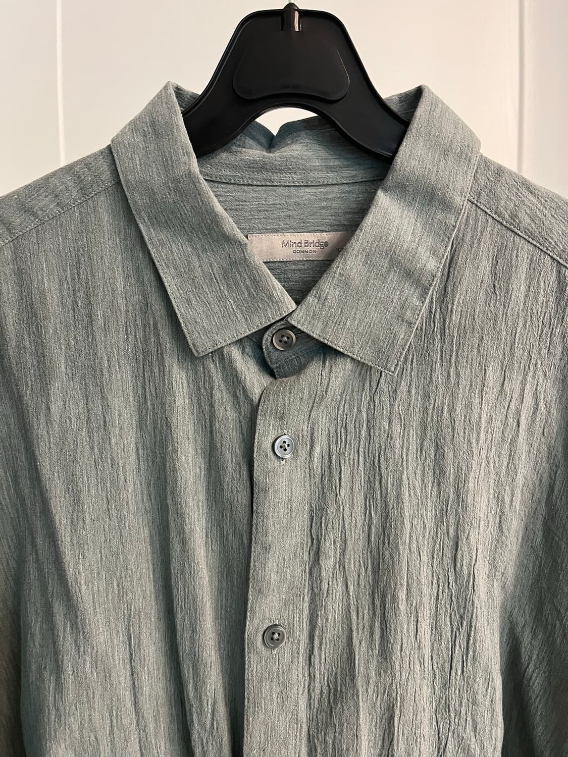 마인드브릿지 여름 그린 셔츠 상품이미지2