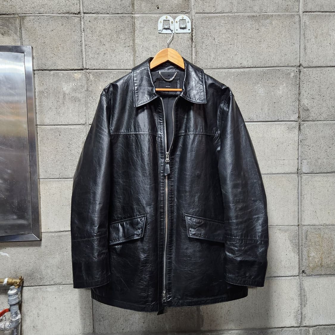 BEAKER 비이커 소가죽 카 코트 105 자켓 상품이미지1