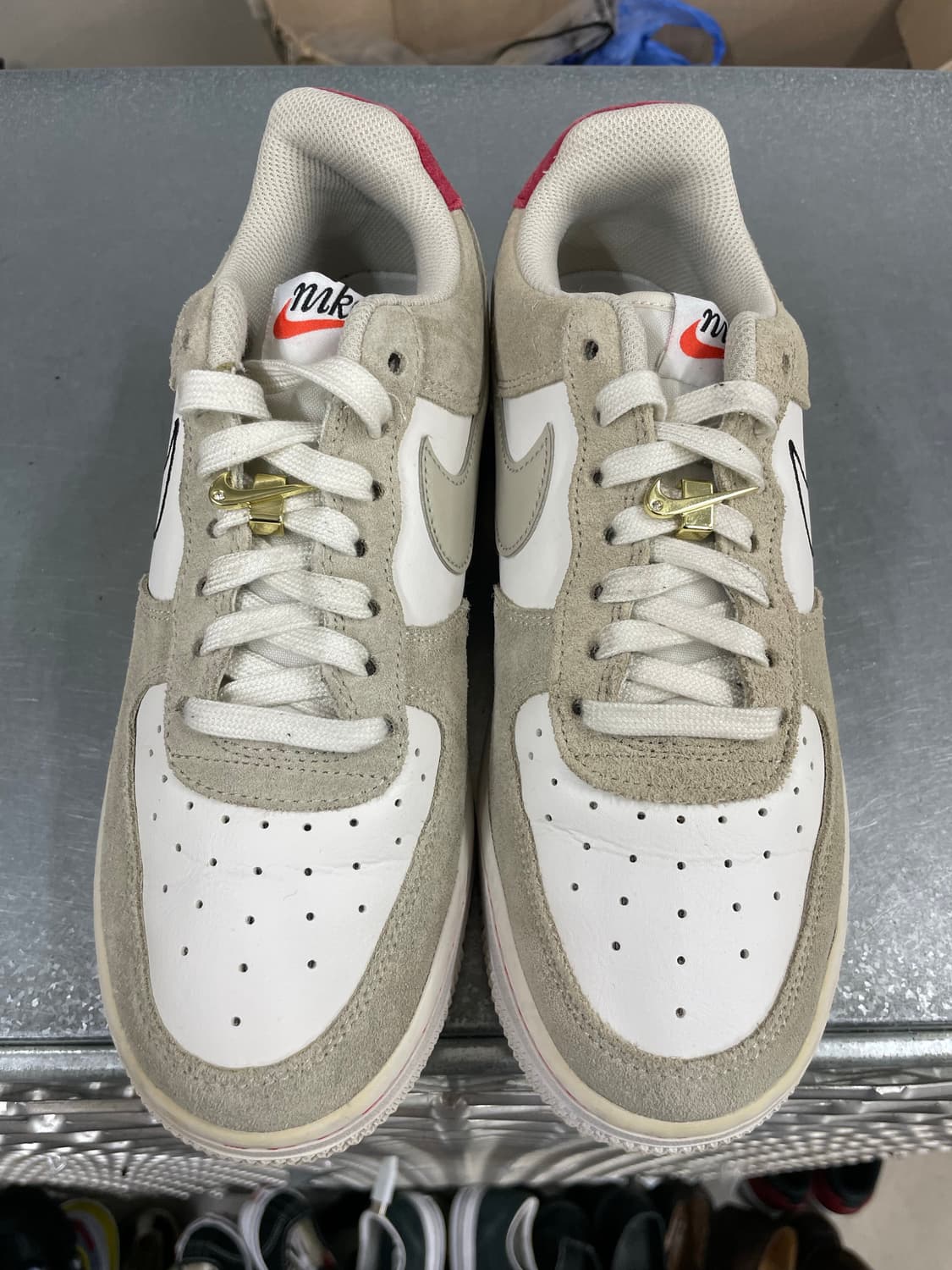 나이키 에어포스1 퍼스트 유즈 라이트 스톤 250 상품이미지5