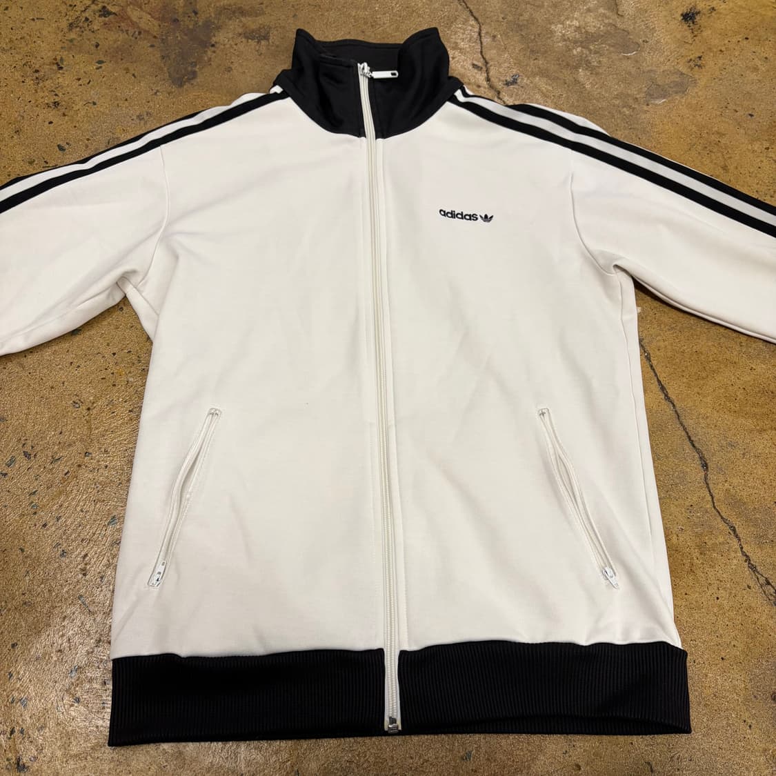 아디다스 흰검 베켄바우어 져지 트랙탑 95 상품이미지3