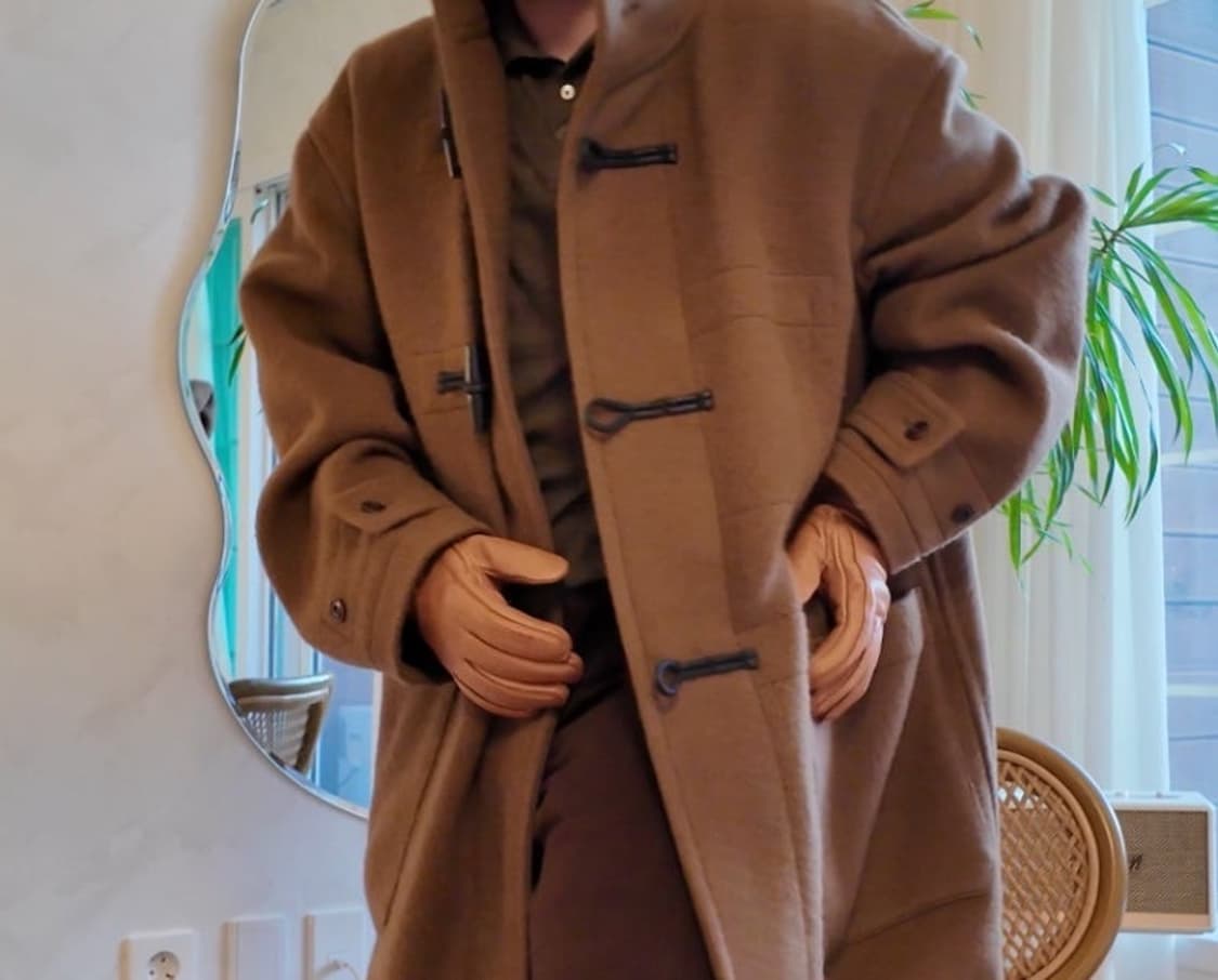 르메르 맥시 더플코트 브라운 23fw 상품이미지2