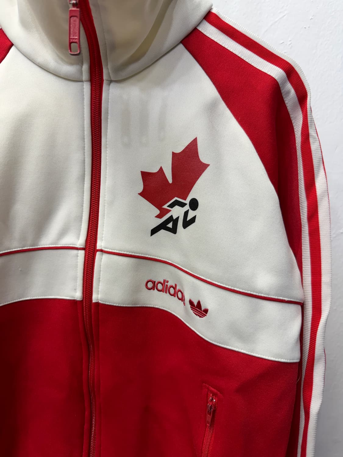 정품) 아디다스 여성 캐나다 져지 트랙탑 85 상품이미지3