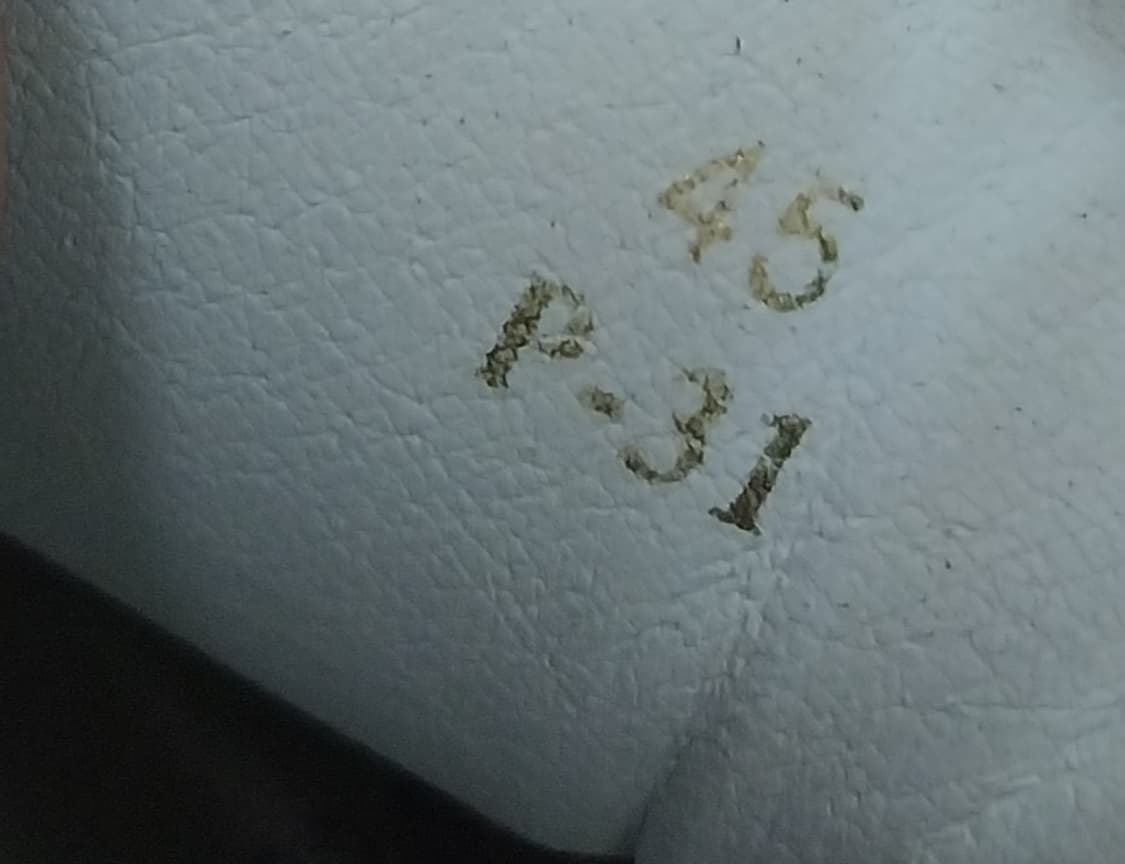 P-31 OVERSOLE 블랙라벨 화이트 스니커즈 상품이미지6