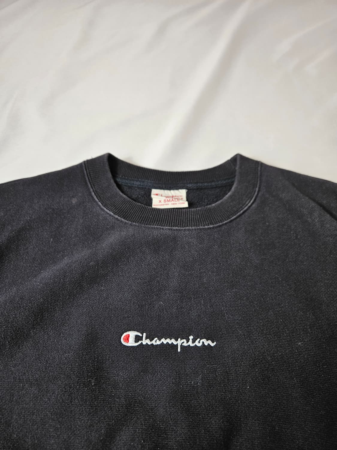 챔피온 리버스위브 레드택 빈티지 테리 맨투맨 티셔츠 USA XS 상품이미지2