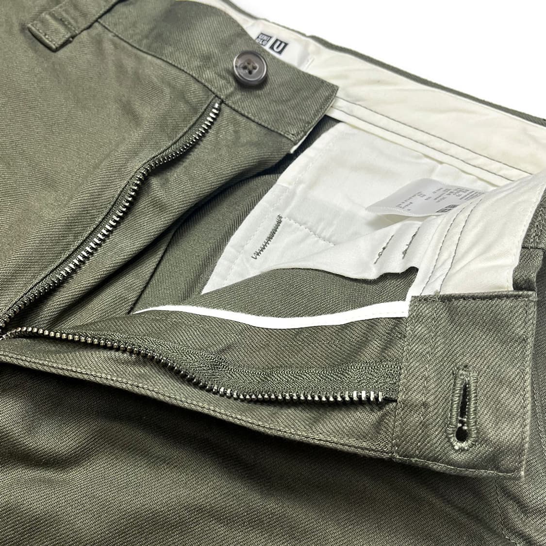 유니클로 와이드핏 치노 팬츠 상품이미지3