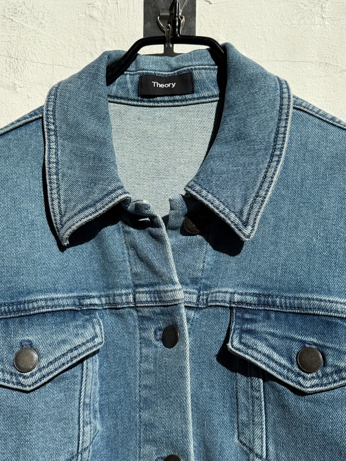Theory 연청 데님 트러커 자켓 S 상품이미지2