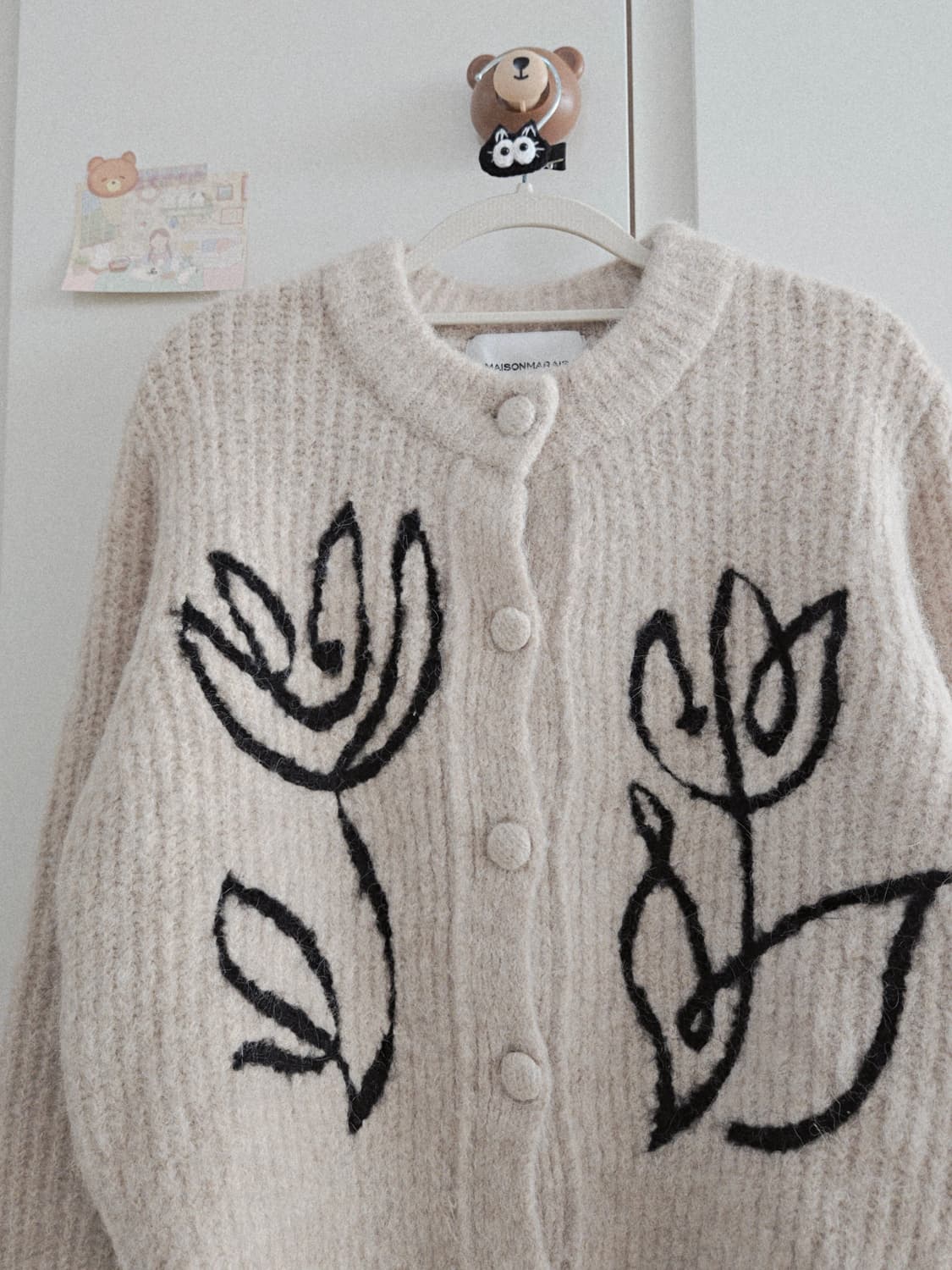 메종마레 bloom 니트가디건 스웨터 상품이미지2