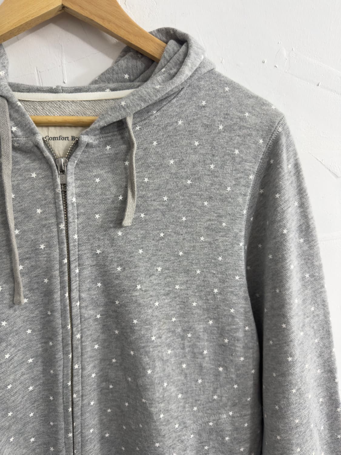 comfort basic star hood zipup 상품이미지2