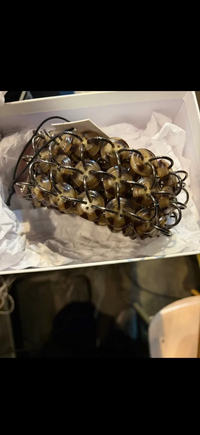 스테판쿡 SS21 버튼 백 스트랩 브라운 OS 상품이미지7