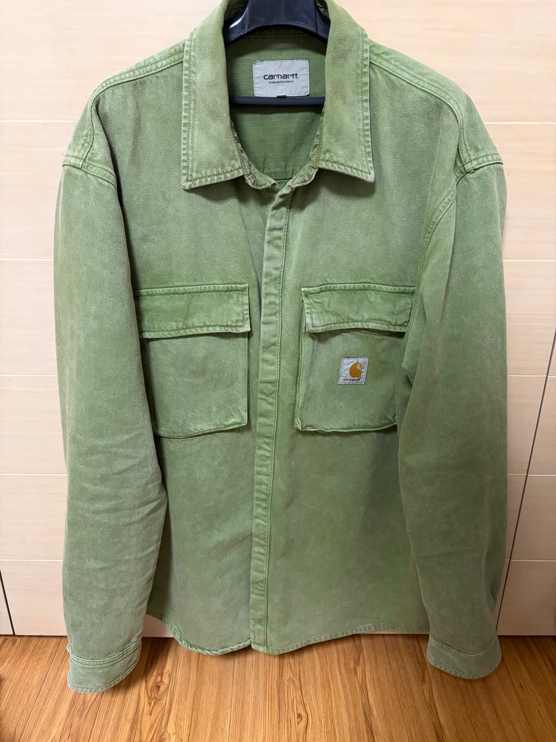 칼하트 wip 그린 셔츠 자켓 L 상품이미지4