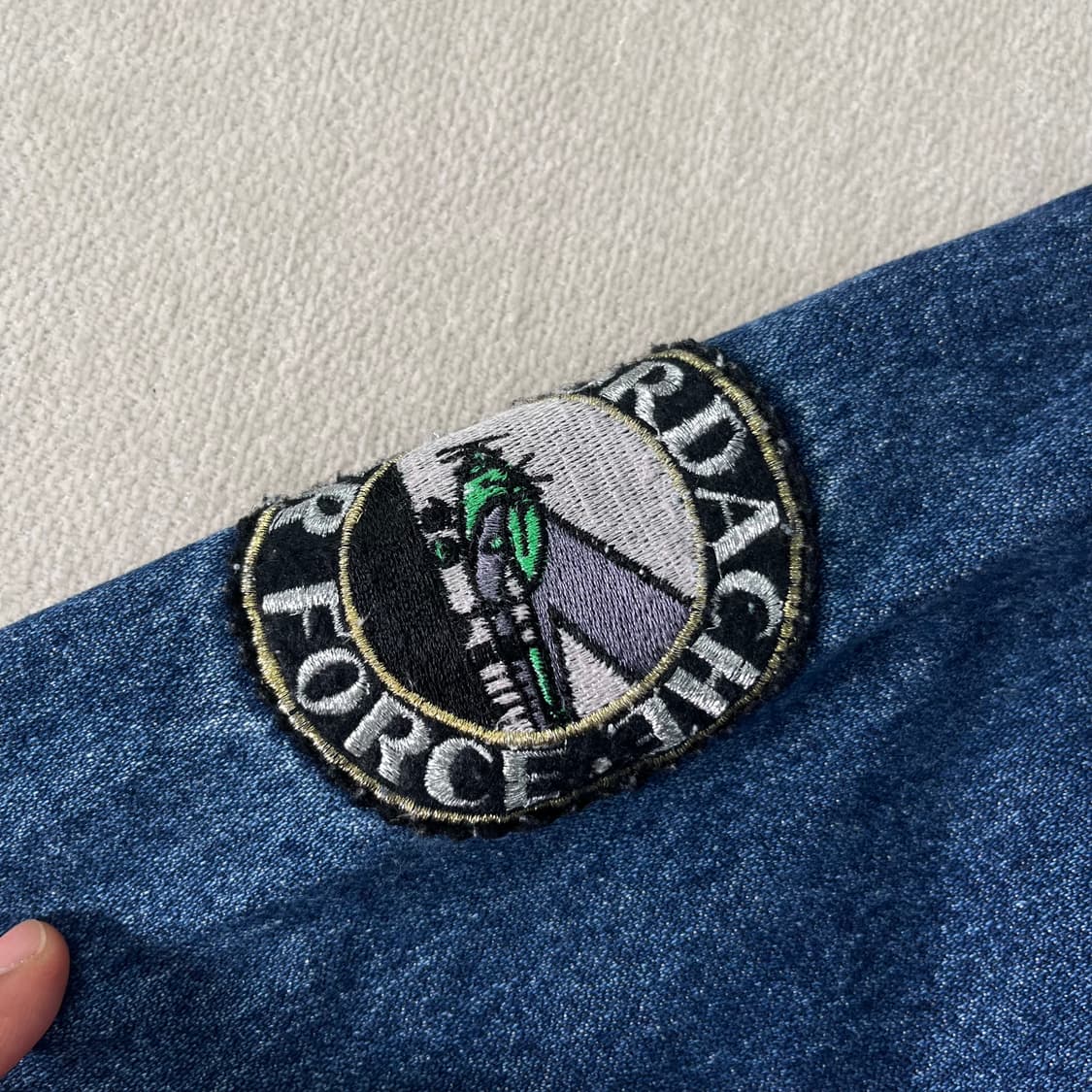 100 아메리칸 빈티지 데님 청자켓 상품이미지4