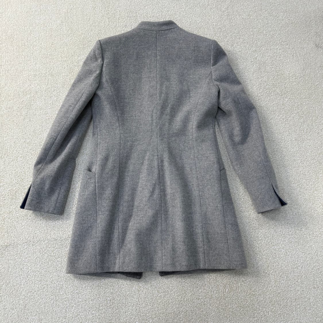 [88-94-165] 잇미샤 여성 그레이 울 코트 0112T1 상품이미지2