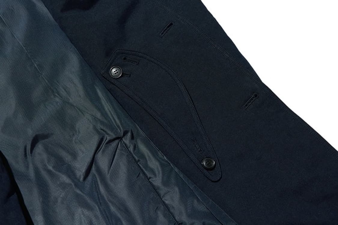 에스파이(ESFAI) 워밍 로브 패딩 코트 네이비 상품이미지5