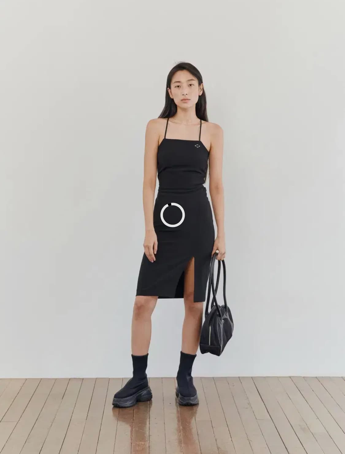 미스치프 BUSTIER DRESS 뷔스티에 드레스 원피스 블랙 s 상품이미지5