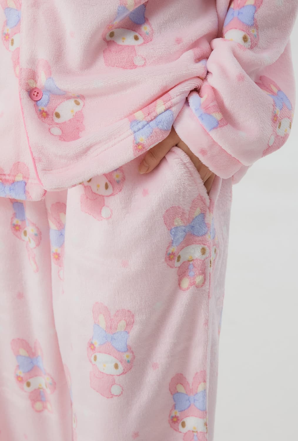 [산리오캐릭터즈] 노곤노곤 수면 파자마(LIGHT PINK) 미개봉 상품이미지3