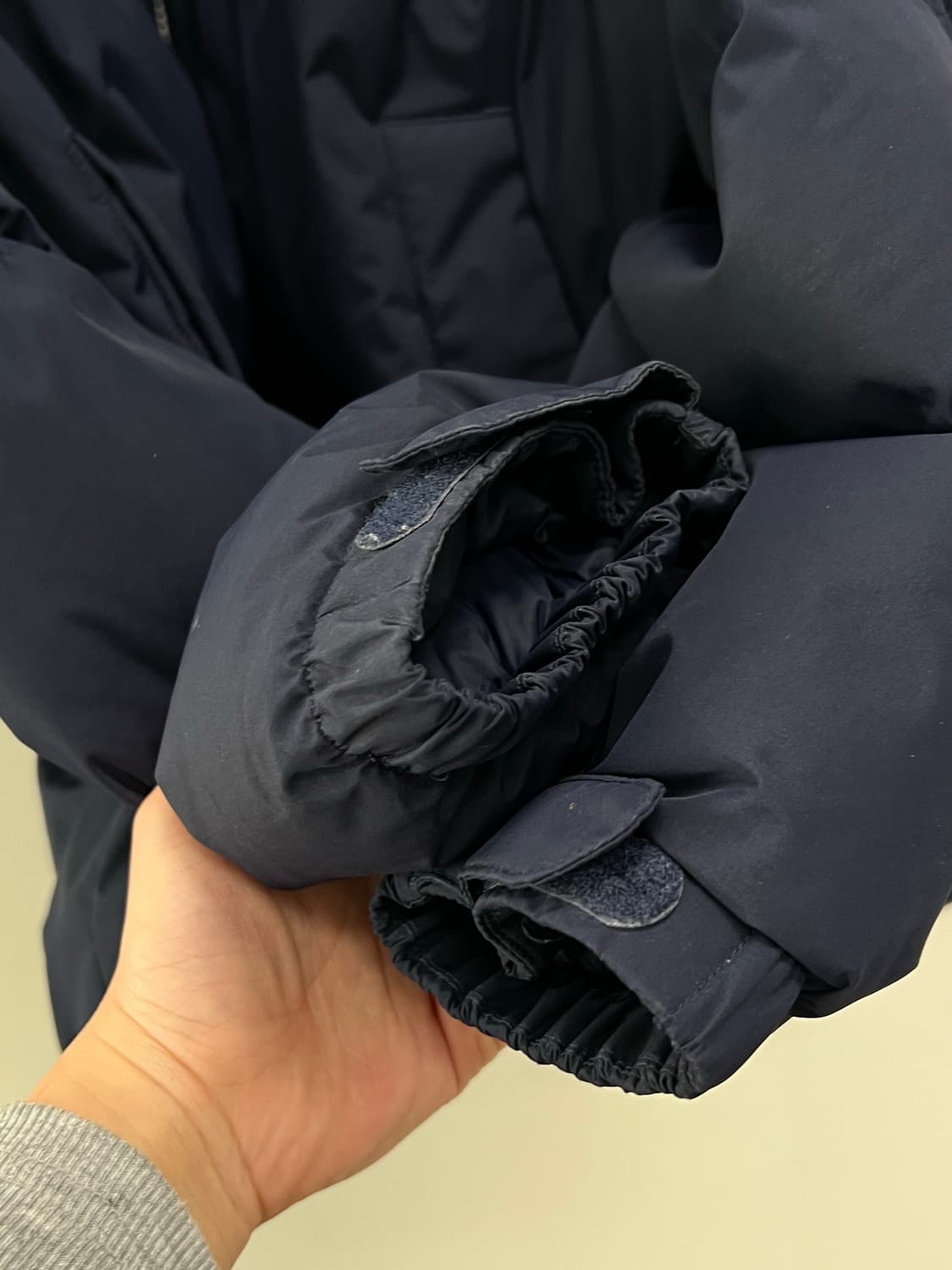 노스페이스 화이트라벨 알칸 티볼 패딩자켓 네이비 상품이미지6