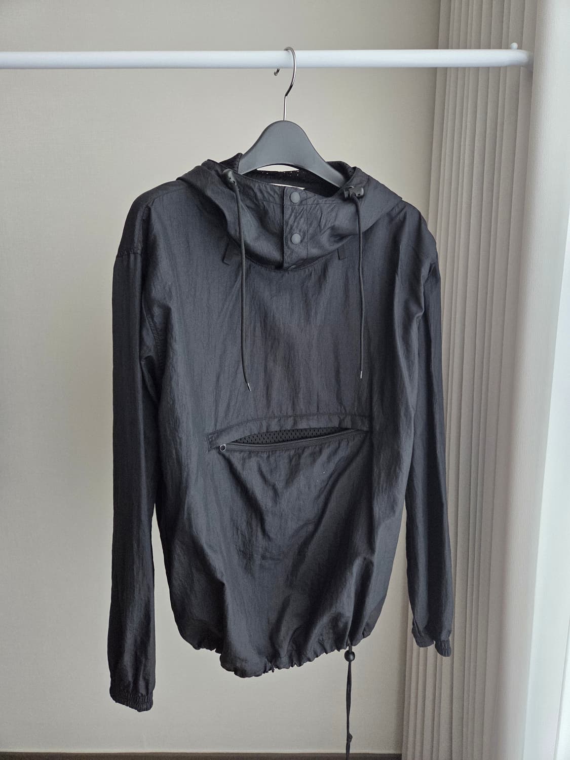 헤리티지플로스 heritagefloss 후드 바람막이 블랙 M 상품이미지1