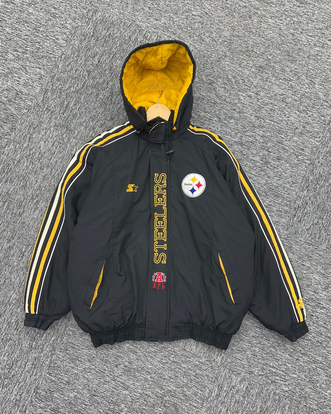 (XL)90'S 스타터 누빔 점퍼-M1045 상품이미지1