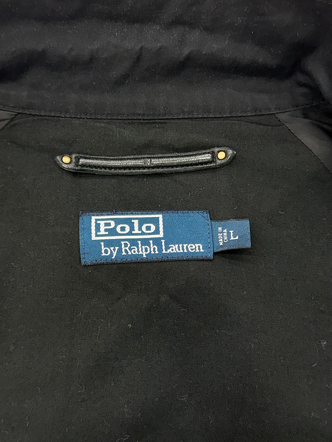 폴로 랄프로렌 블랙 베이포트 코튼 쉘 해링턴 자켓 상품이미지8