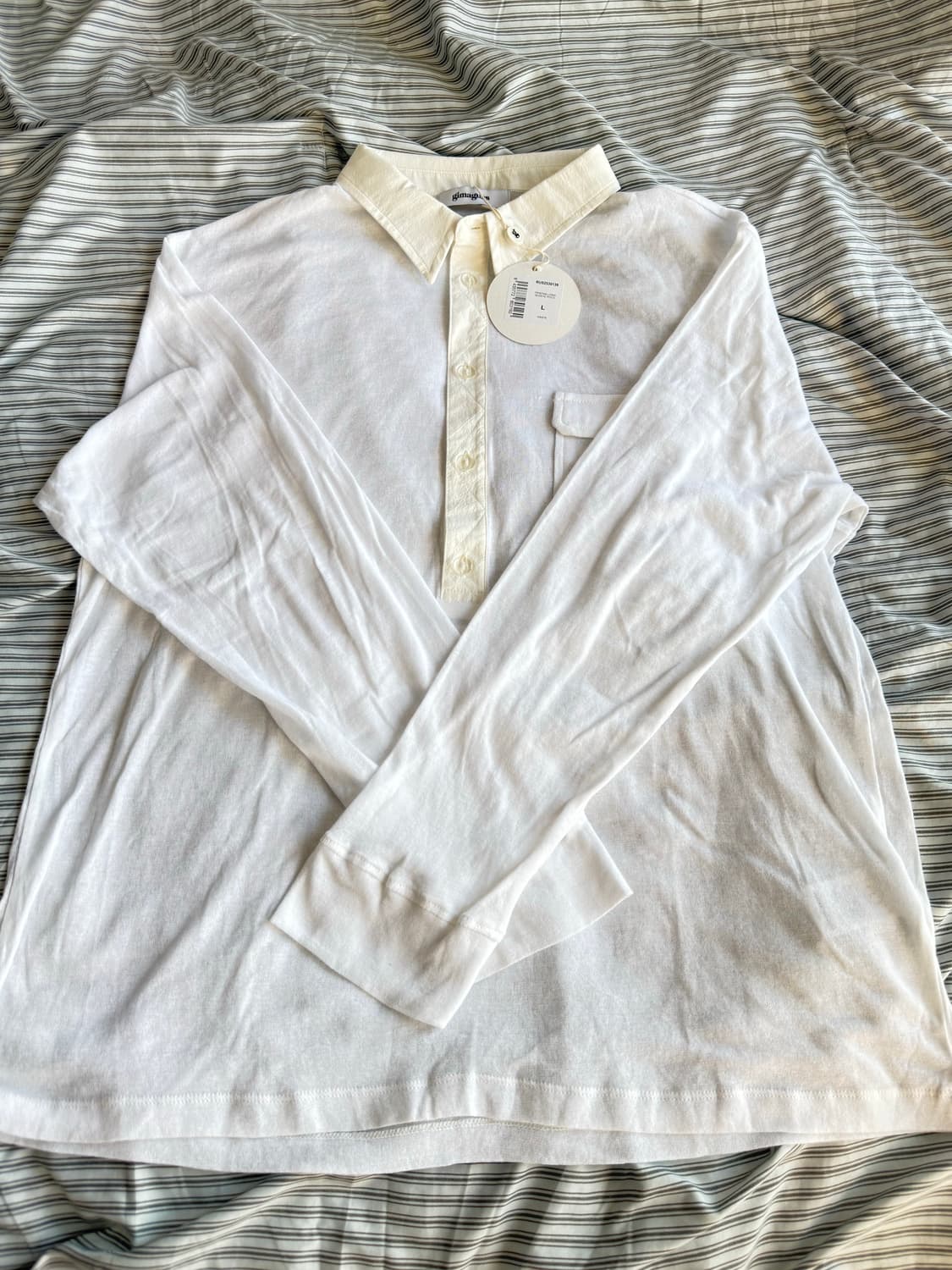 [gimaguas 기마구아스] Tristan 롱슬리브 폴로 셔츠 L 상품이미지2