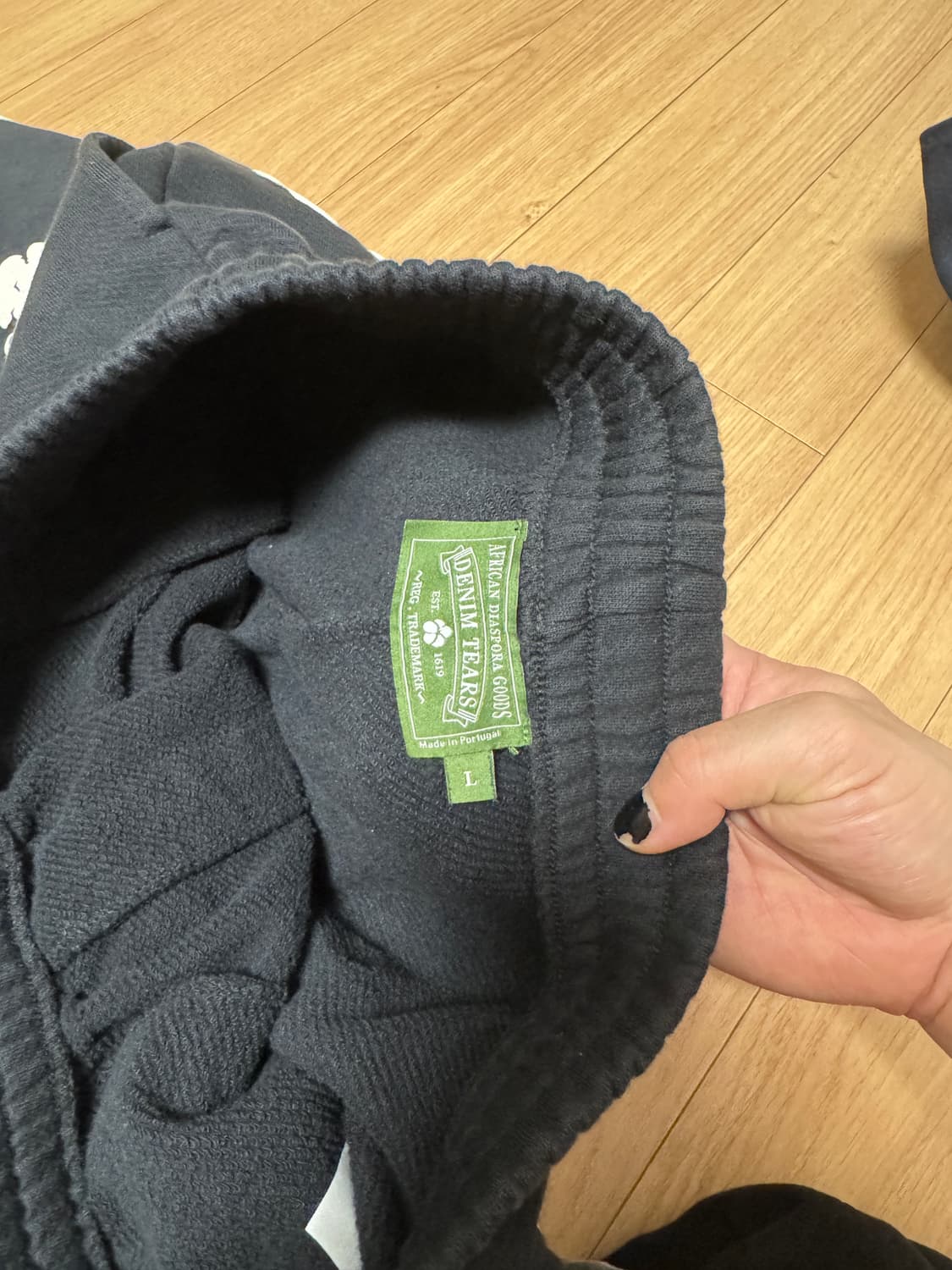 데님티어스 스웻 쇼츠 L 상품이미지3