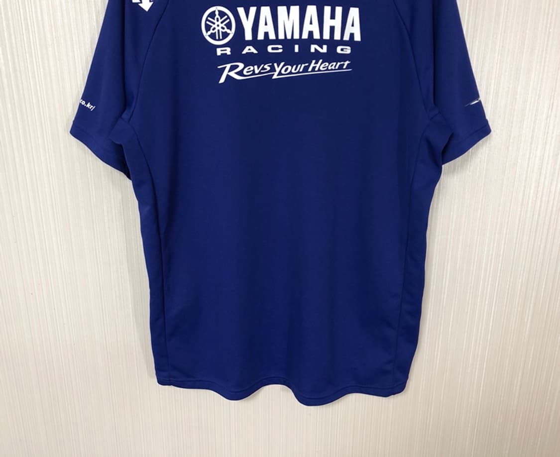 데상트 야마하(YAMAHA)레이싱 티셔츠 XO(110) 상품이미지10
