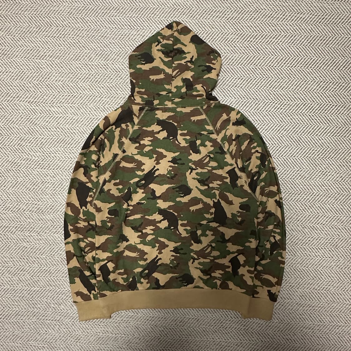 MMTS NAKANO japan beams cat camo hoodie 상품이미지2
