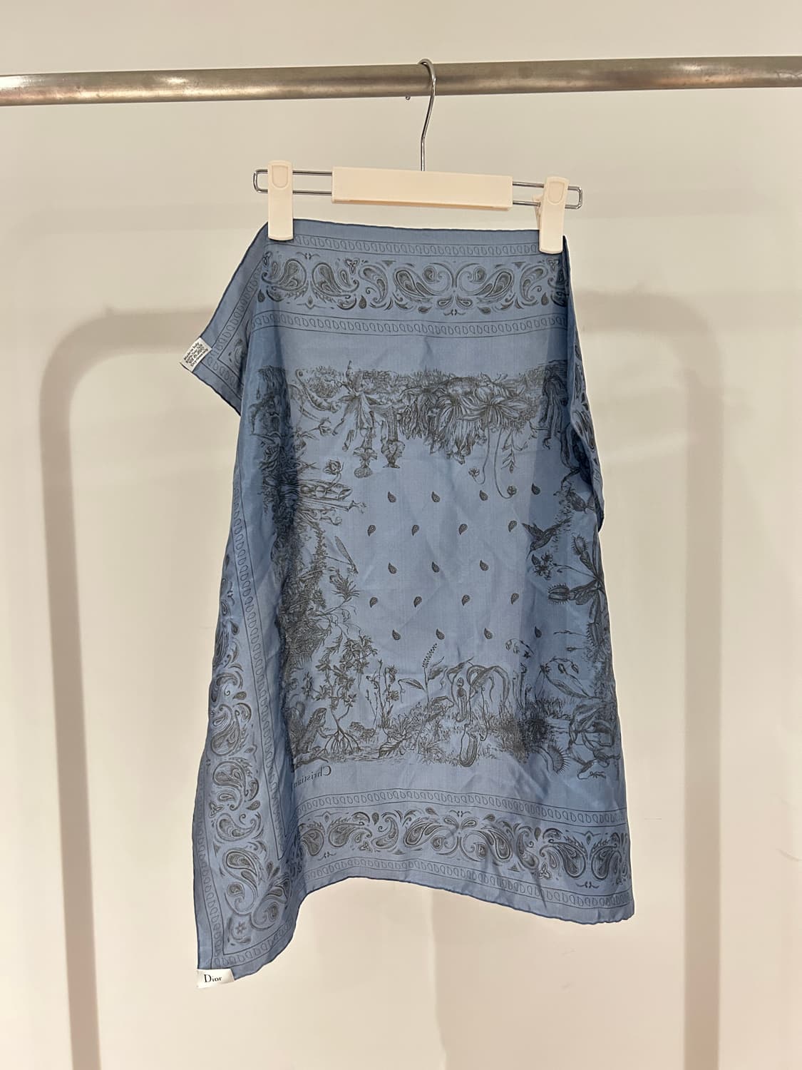 Dior 100% Soie Silk Bandana Scarf 상품이미지1