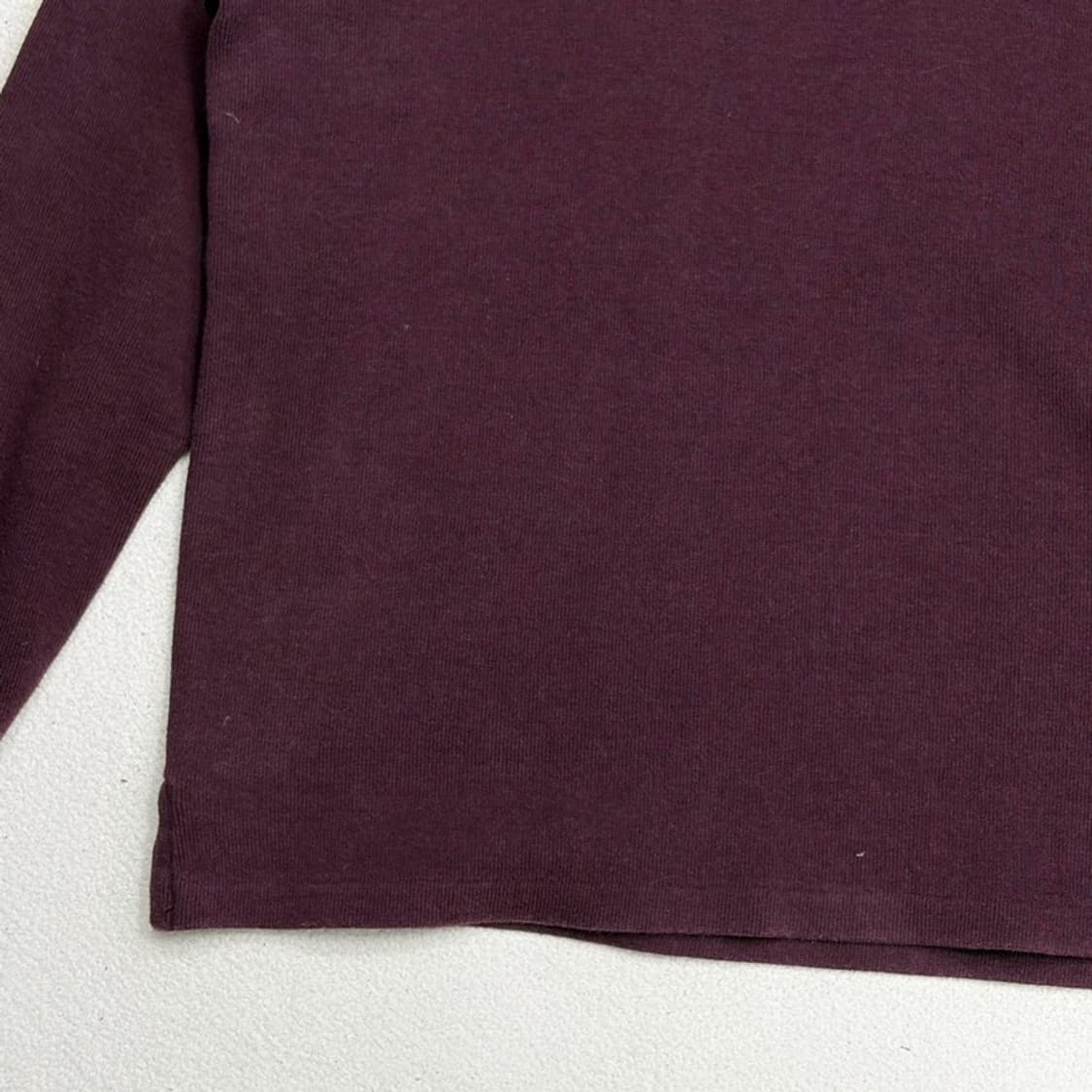 POLO 버건디 그린 포니 반집업 맨투맨 M 상품이미지2