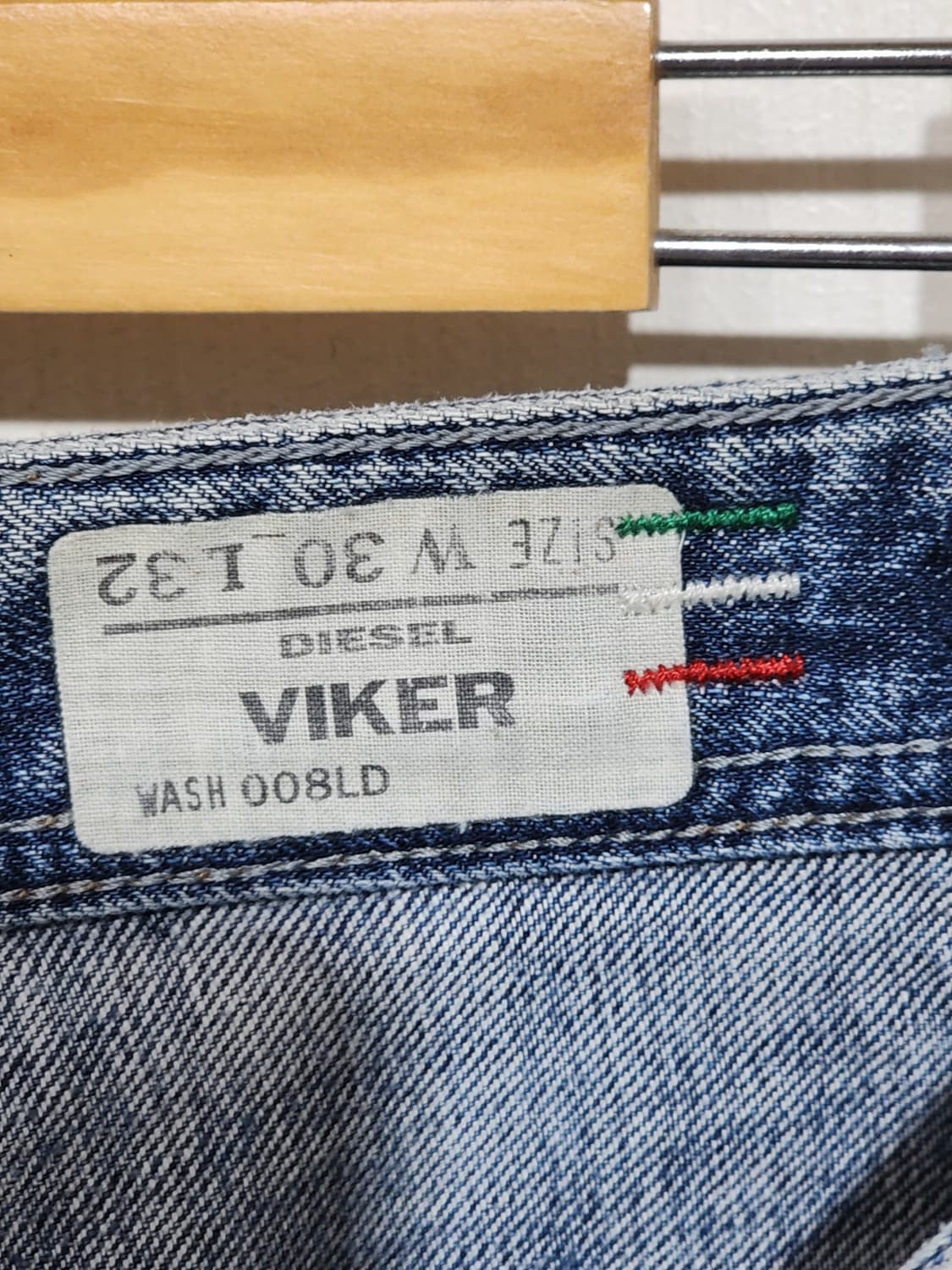 (30) 디젤 바이커 청바지 연청 VIKER 데님팬츠 이태리판  상품이미지3