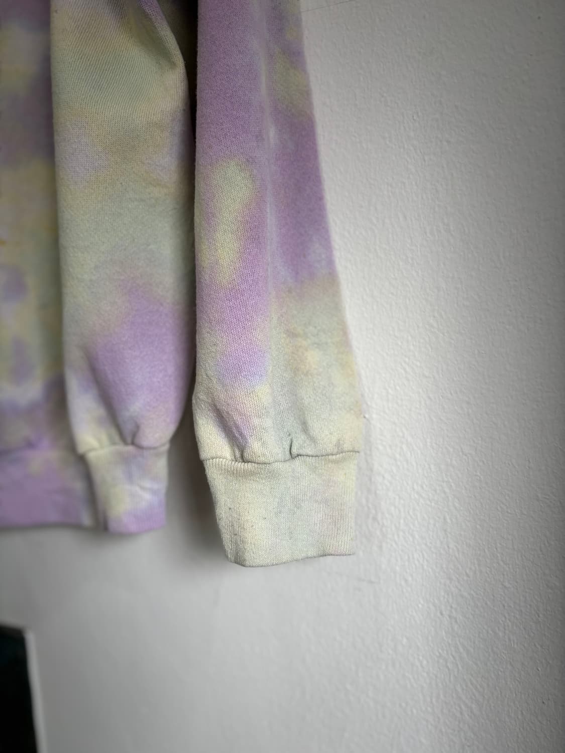 90s Hanes Tie-Dye Raglan Sweatshirt 상품이미지5