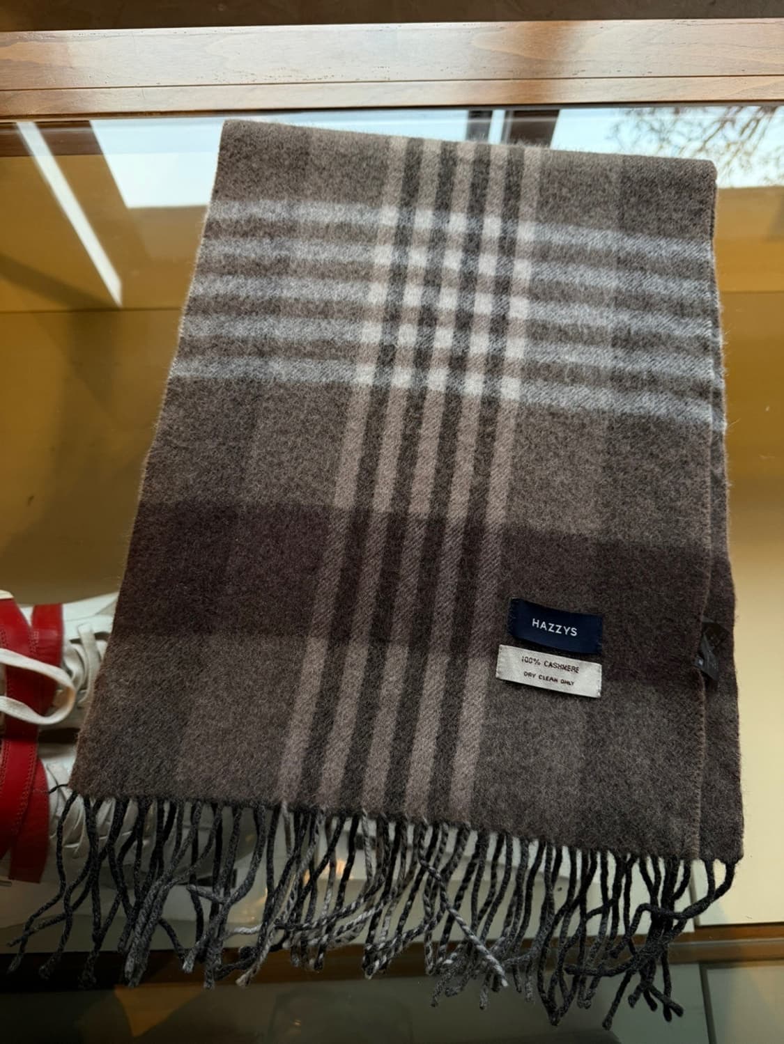 해지스 캐시미어 머플러 상품이미지5