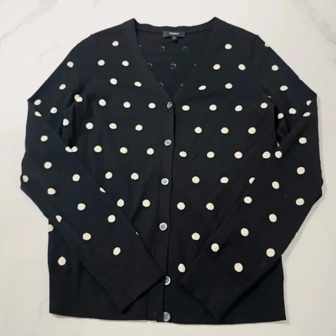 띠어리(Theory) 폴카 도트 울 가디건 ~55반 상품이미지2