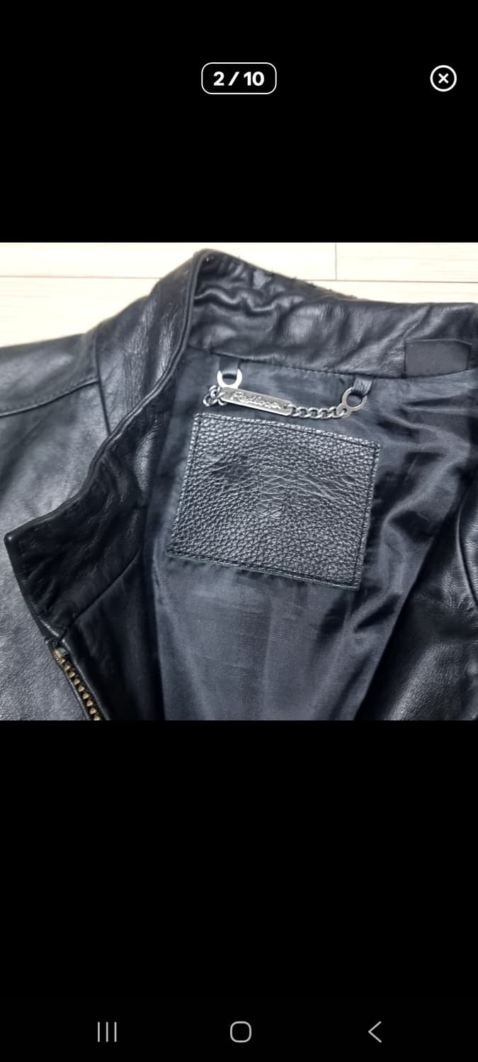 리바이스 레드룹 레더자켓 상품이미지2