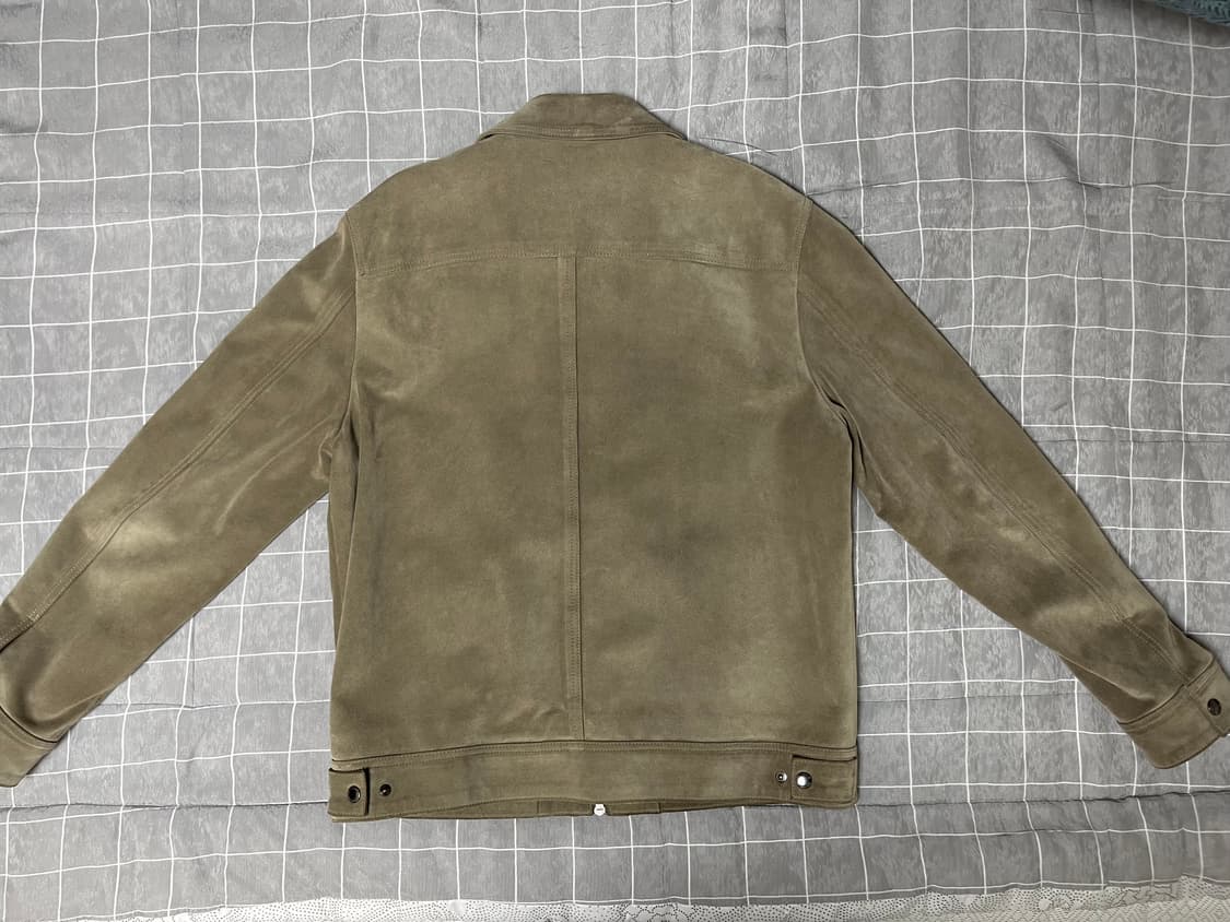 빈폴 소가죽 스웨이드 자켓 (M) 상품이미지2