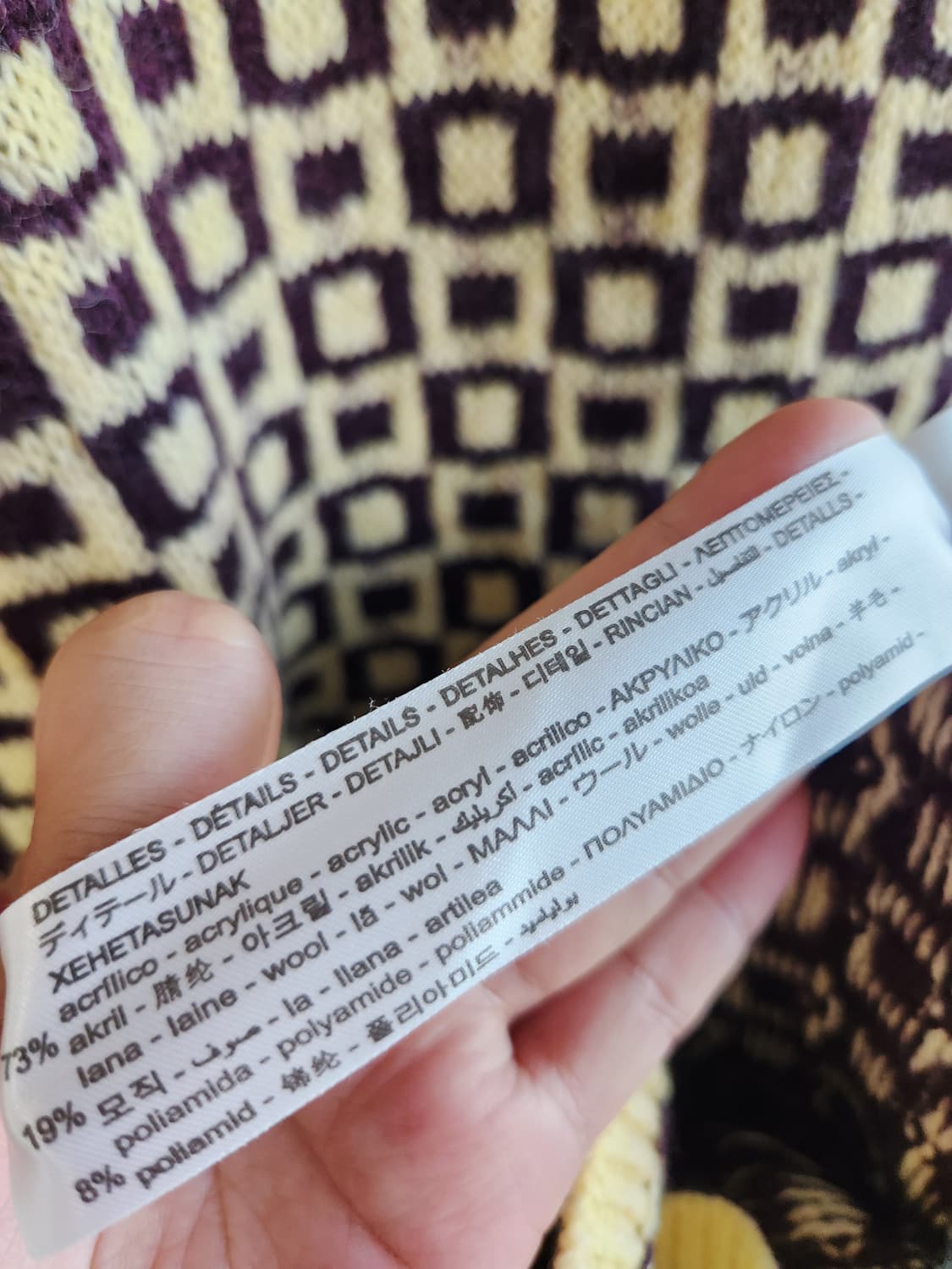 자라 목폴라 패턴 원피스 M 상품이미지4