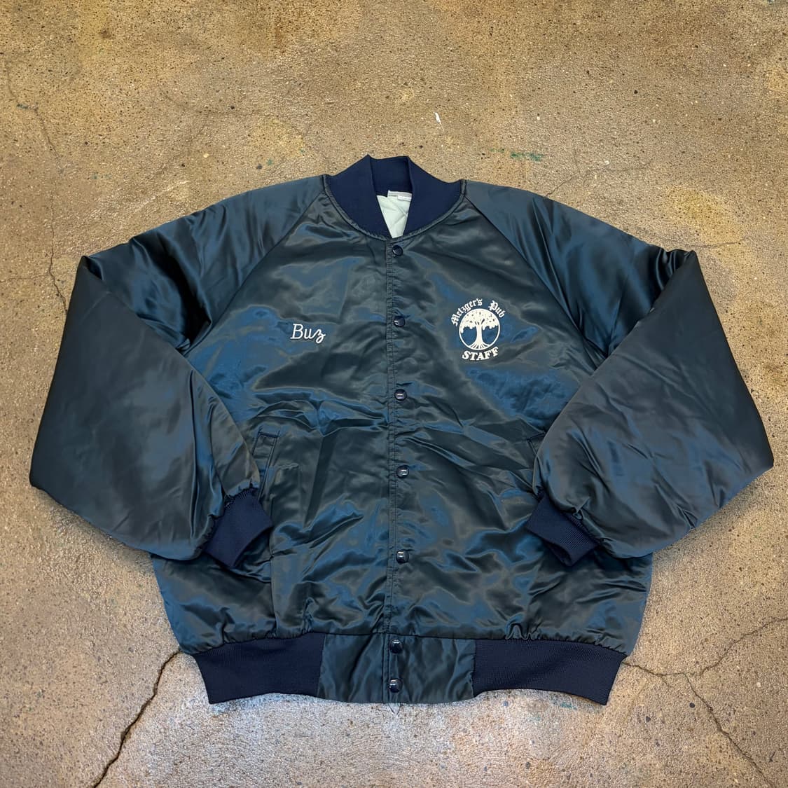 레어 90s Made in USA 하트웰 사틴 자켓 패딩자켓 상품이미지1