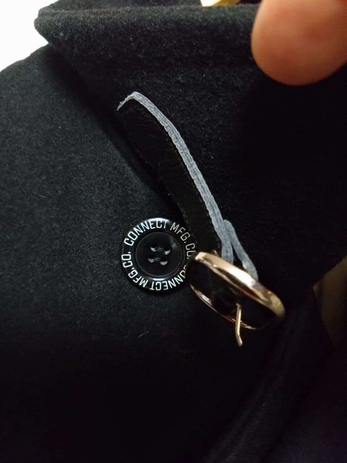 [L]페로우즈 피코트 블랙 상품이미지4