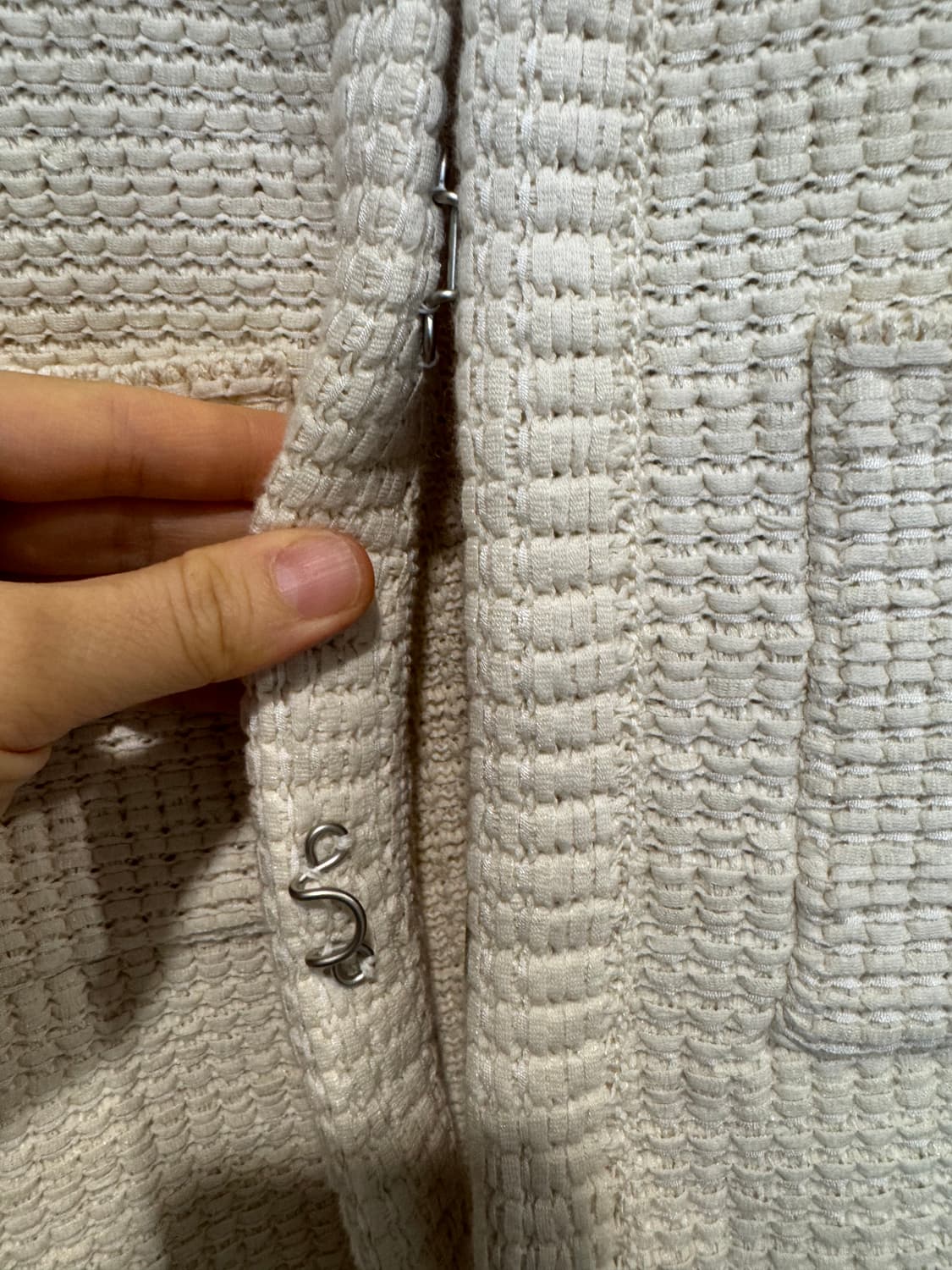 시에 로인 니트 크롭 자켓  상품이미지6