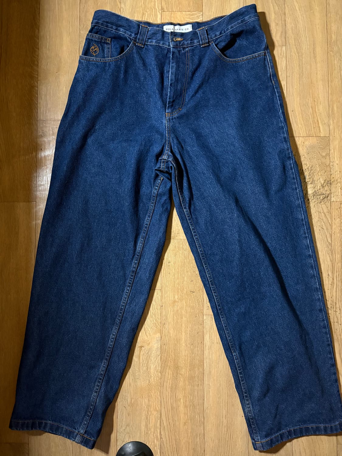 폴라 스케이트 빅보이 팬츠 다크 블루 상품이미지3